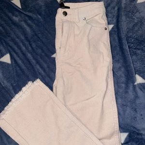 Tan flared forever 21 jeans